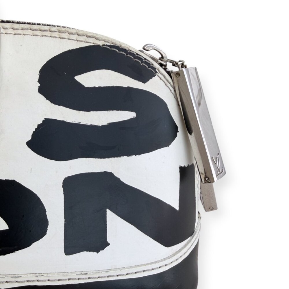 LOUIS VUITTON Graffiti Alma Horizontal Bag - Stephen Sprouse Limited Edition - Picture 10 of 14